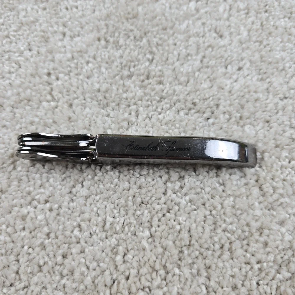 Elizabeth Spencer Wine Opener Gunmetal Pulltap's Double Hinged Waiters Corkscrew
